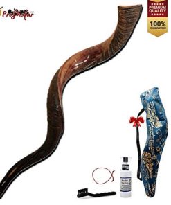 Conjunto de Shofar Israel ProShofar, Cuerno Kudu Natural