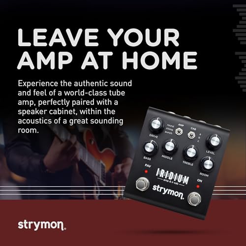 Pedal Guitarra Strymon Iridium Amp y Simulador IR Cab para - Imagen 3