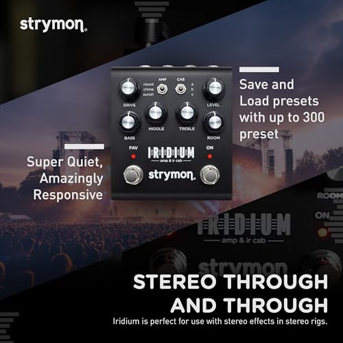 Pedal Guitarra Strymon Iridium Amp y Simulador IR Cab para - Imagen 6