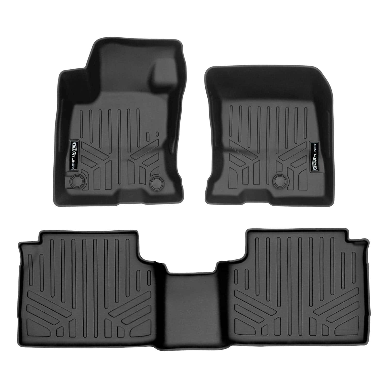 SMARTLINER Juego de tapetes a medida para -Negro