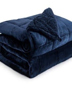 Manta Ponderada Cottonblue Sherpa Fleece 15 lbs para