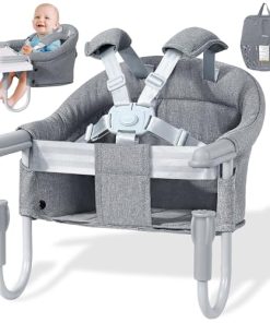 Orzbow Silla de Bebé para Anclar a la Mesa, Silla Alta