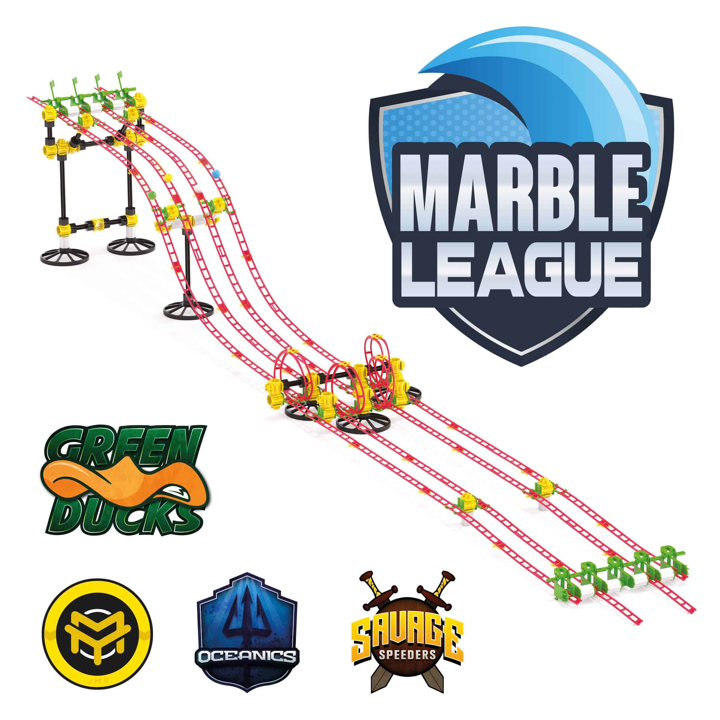 Circuito de Mármol Marble League Quercetti - El Set Oficial - Imagen 10