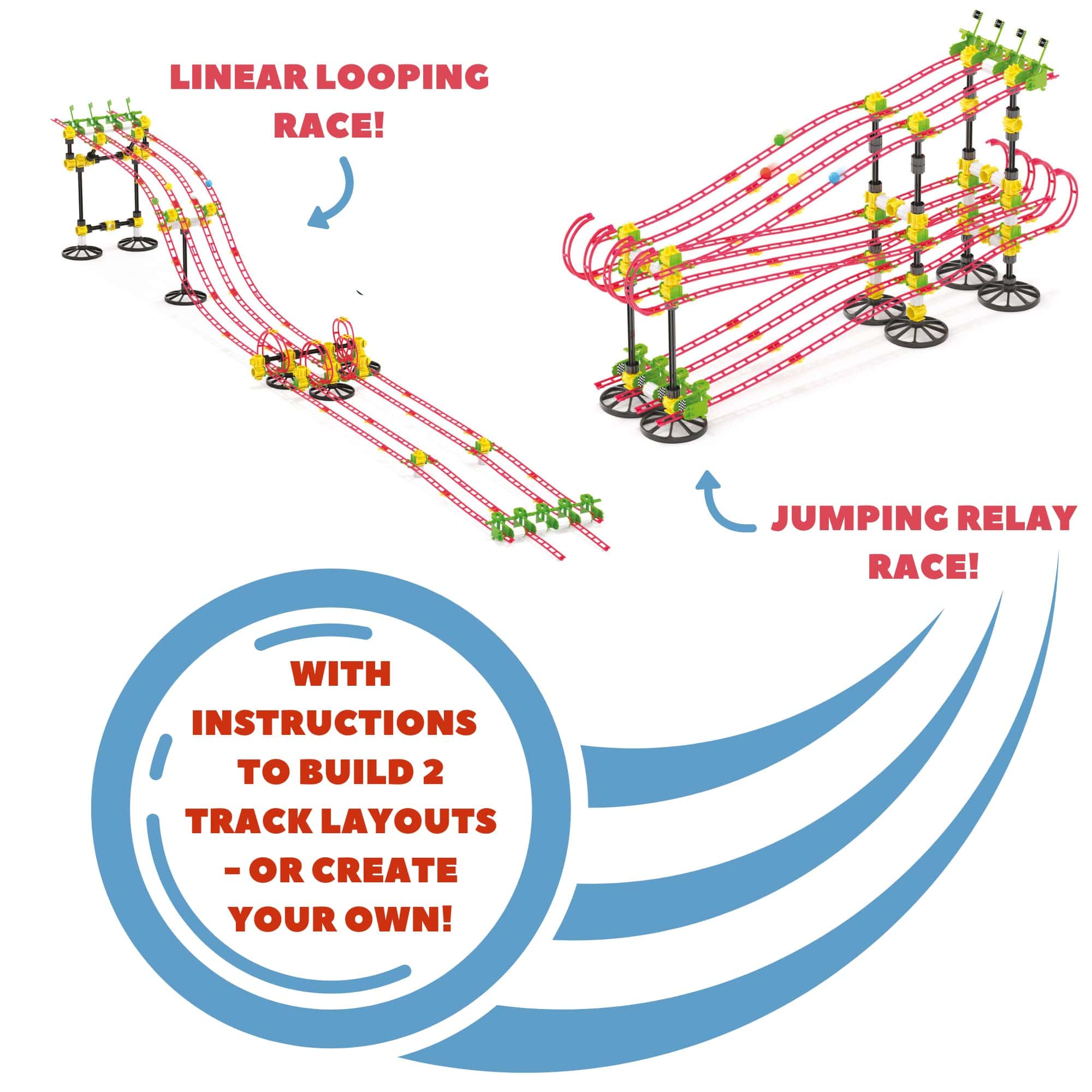Circuito de Mármol Marble League Quercetti - El Set Oficial - Imagen 5