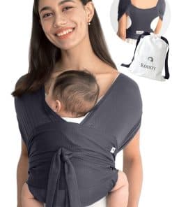 Konny Baby Carrier AirMesh para envolver bebés acogedor,