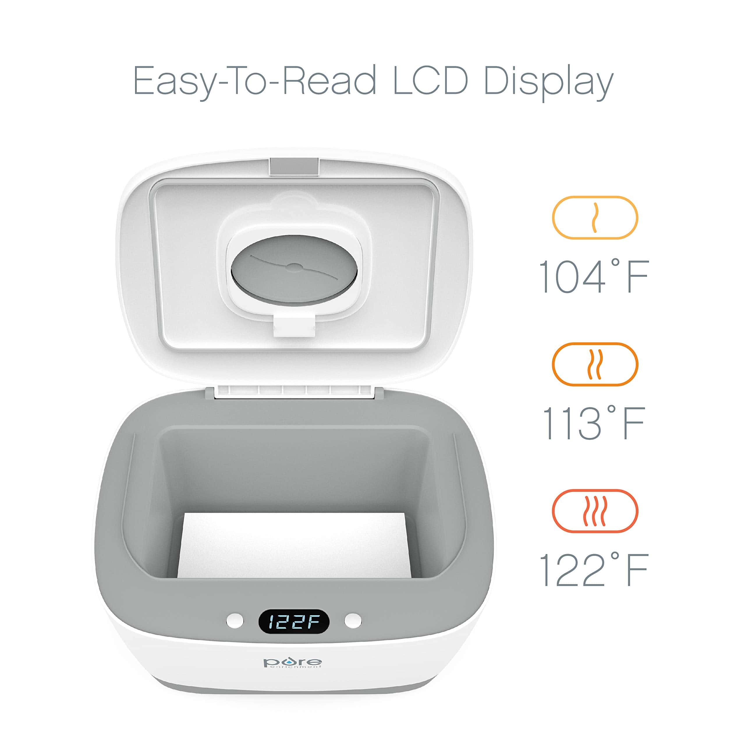 Calentador de Toallitas PureBaby„¢ con Display Digital - - Imagen 7