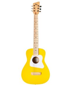 Guitarra acústica Loog Pro VI para niños -Amarillo