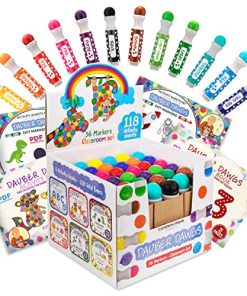 Rotuladores Lavables con Puntas de Punto 36 Paquete con 118