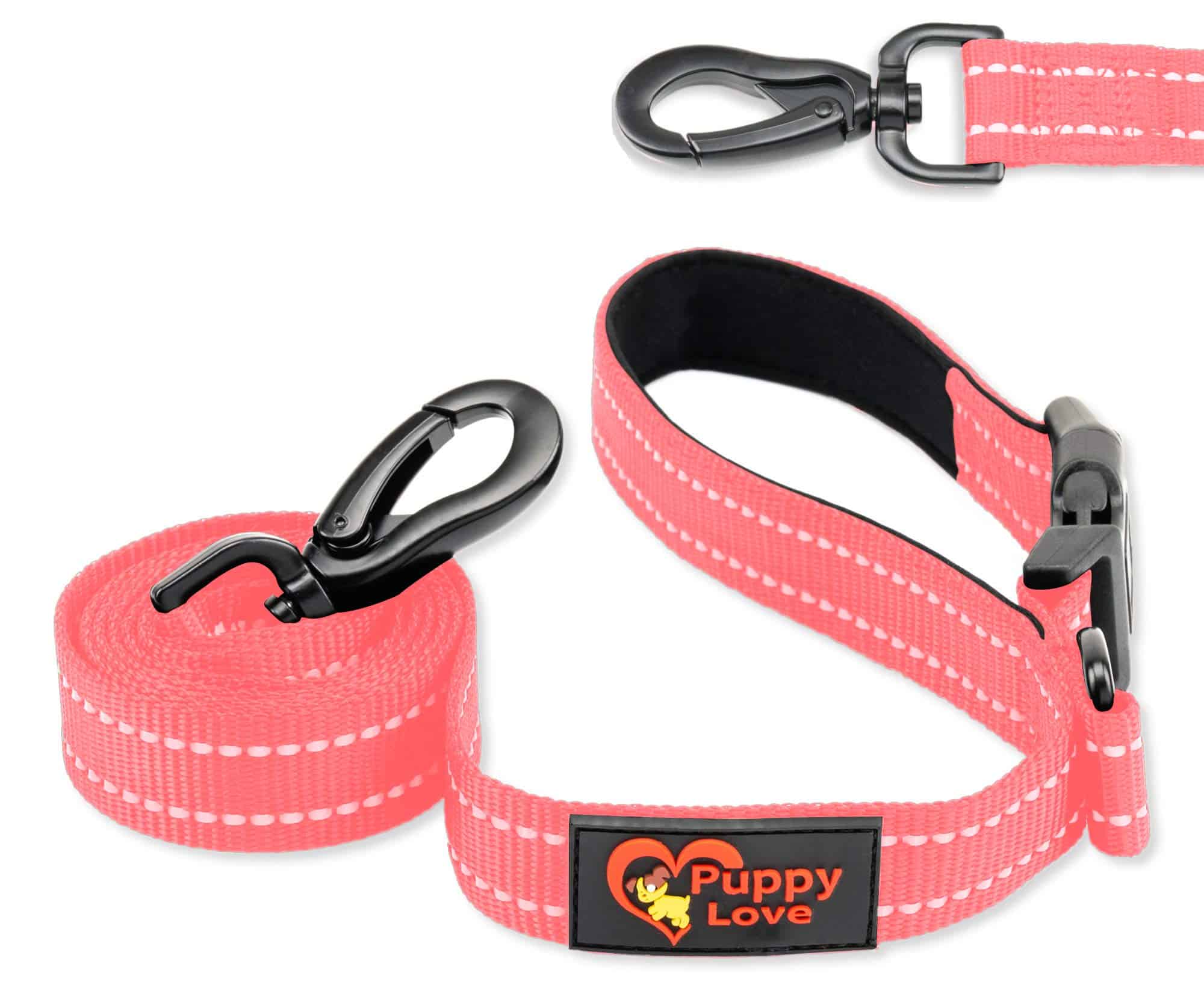 Correa Reflectante de Puppy Love para Perros Medianos y