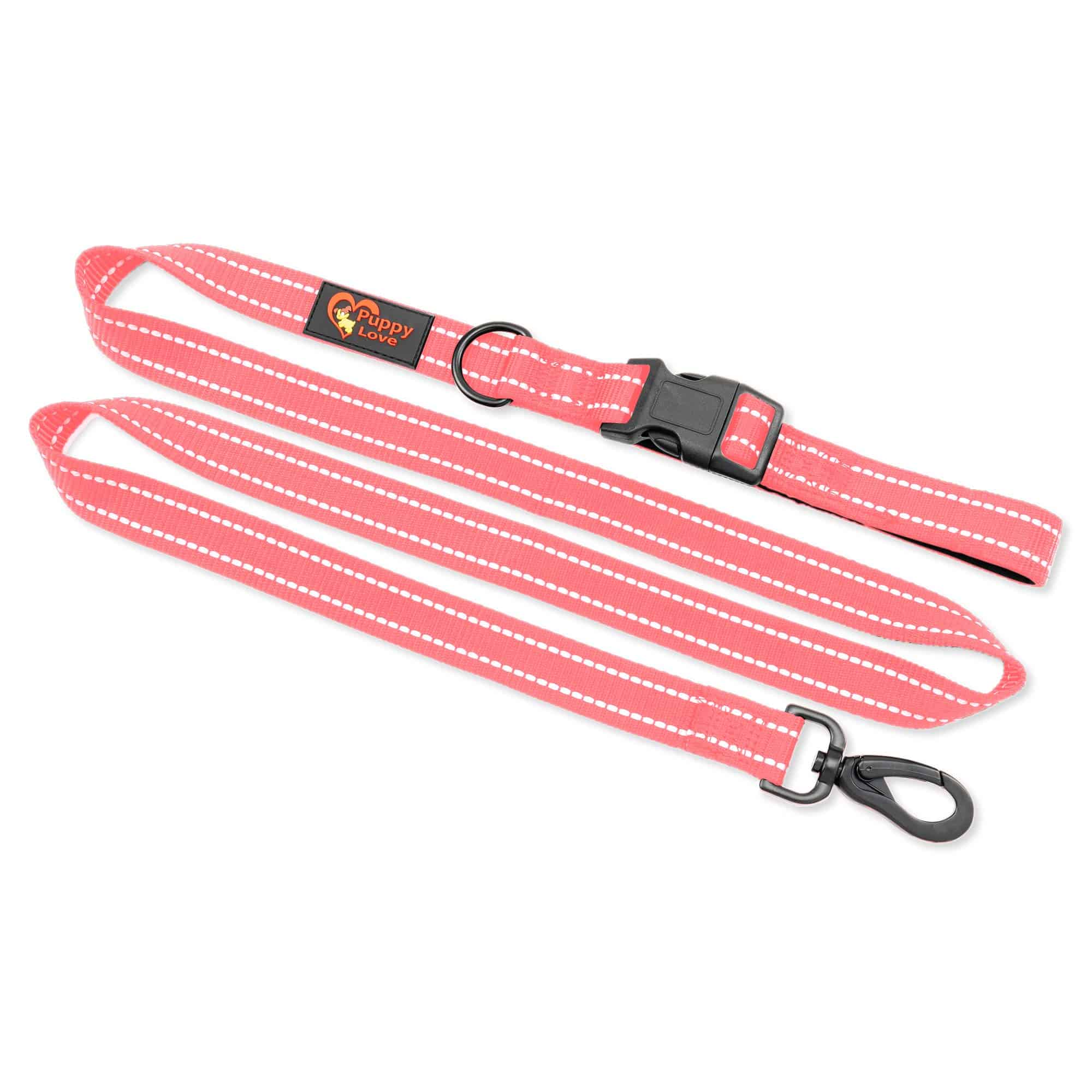 Correa Reflectante de Puppy Love para Perros Medianos y - Imagen 4