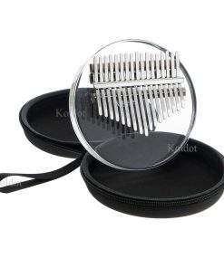 Kalimba Thumb Piano 17 Tecla Sólida Piano de Dedo Cuerpo