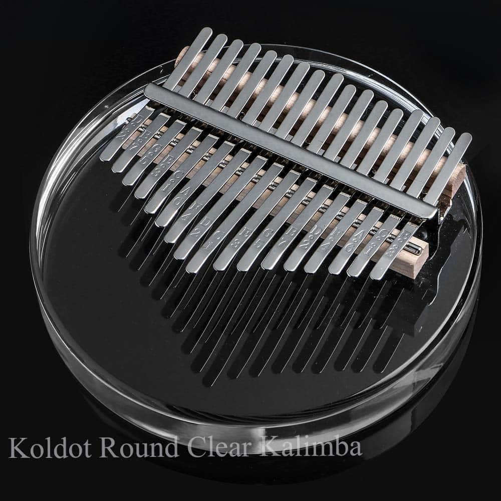 Kalimba Thumb Piano 17 Tecla Sólida Piano de Dedo Cuerpo - Imagen 4