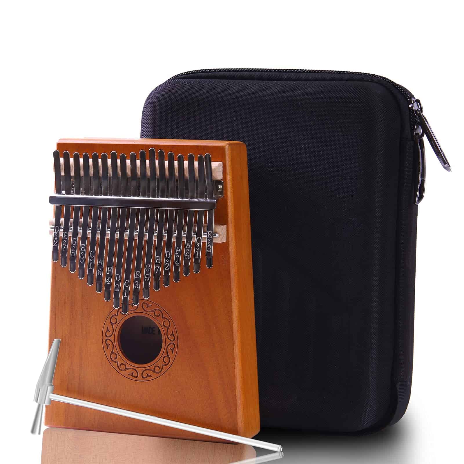 Kalimba Thumb Piano con Caja Kalimba 17 Teclas Finger Piano