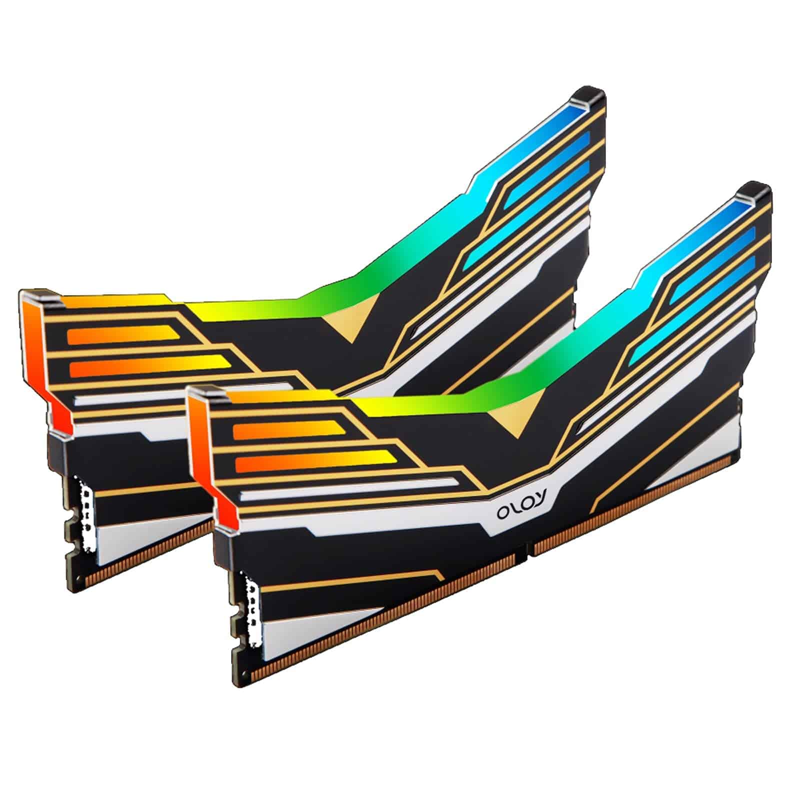 OLOy DDR4 RAM 16GB (2x8GB) Warhawk Aura Sync RGB 3200 MHz