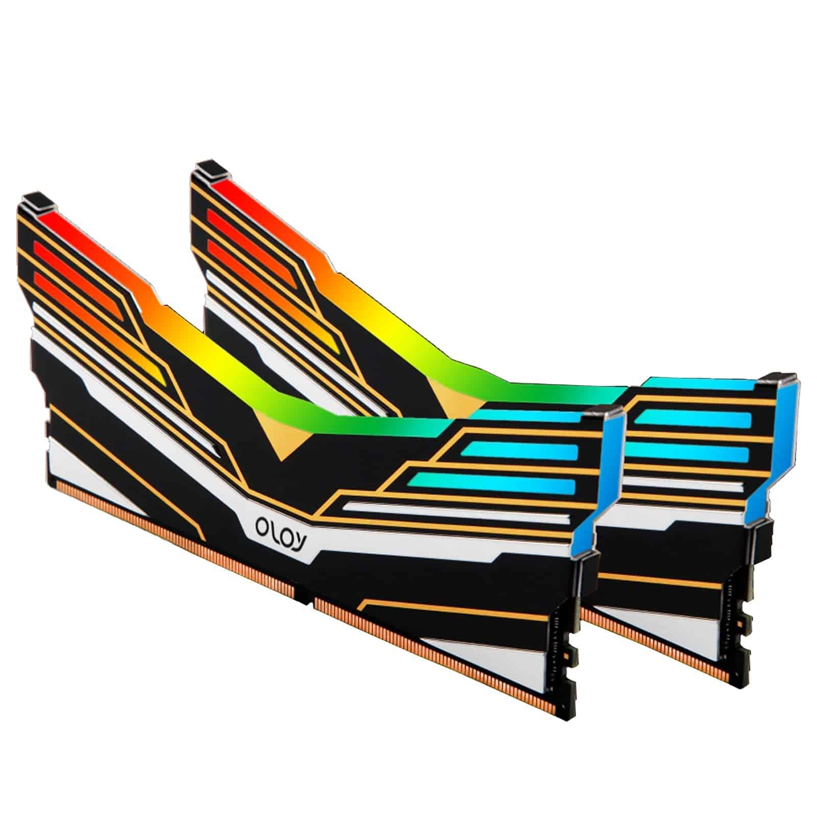 OLOy DDR4 RAM 16GB (2x8GB) Warhawk Aura Sync RGB 3200 MHz - Imagen 6
