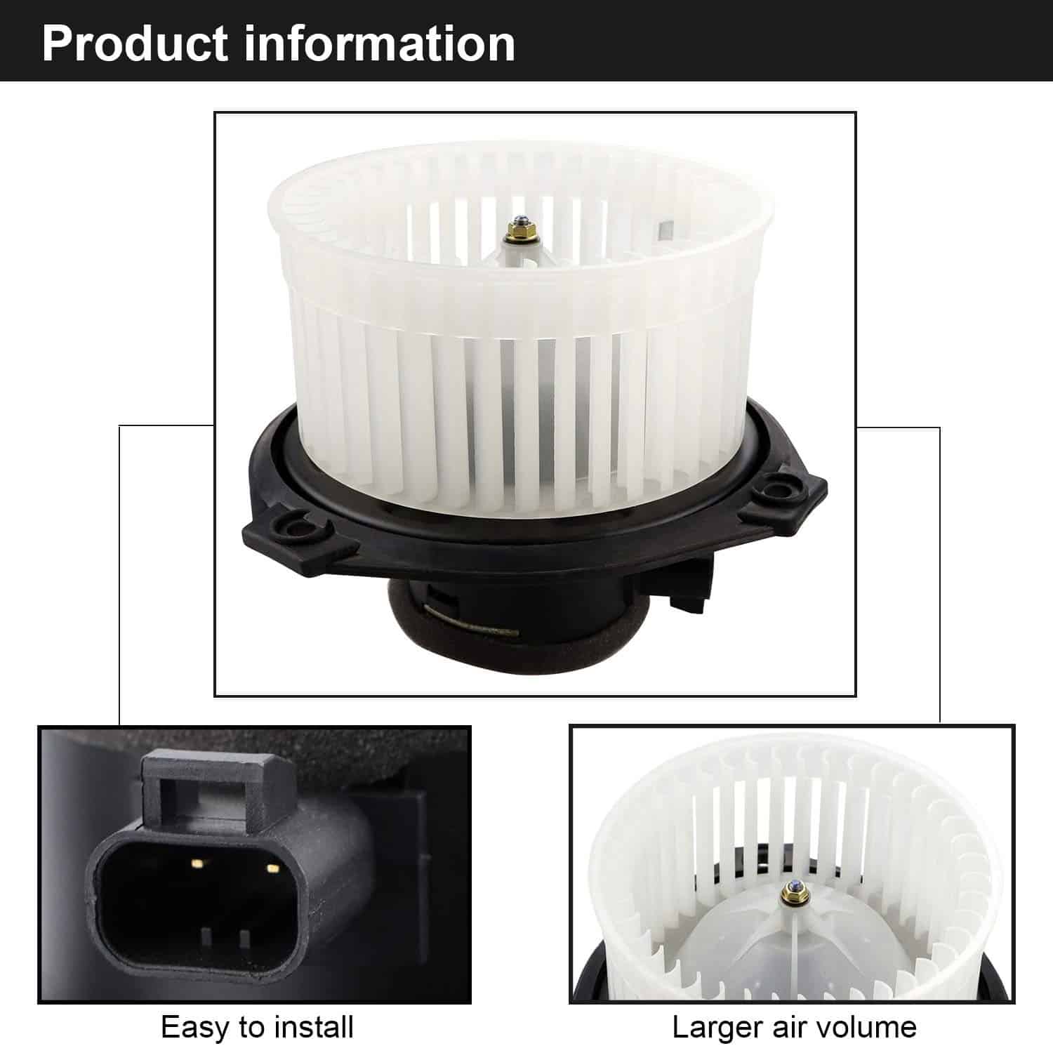 Dibanyou Motor del soplador de aire acondicionado con - Imagen 9