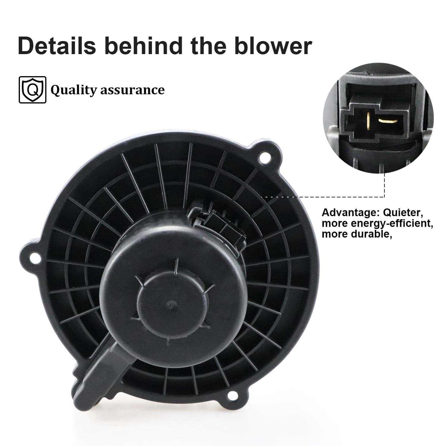 Dibanyou HVAC Blower Motor Assembly Reemplazo del Motor del - Imagen 7