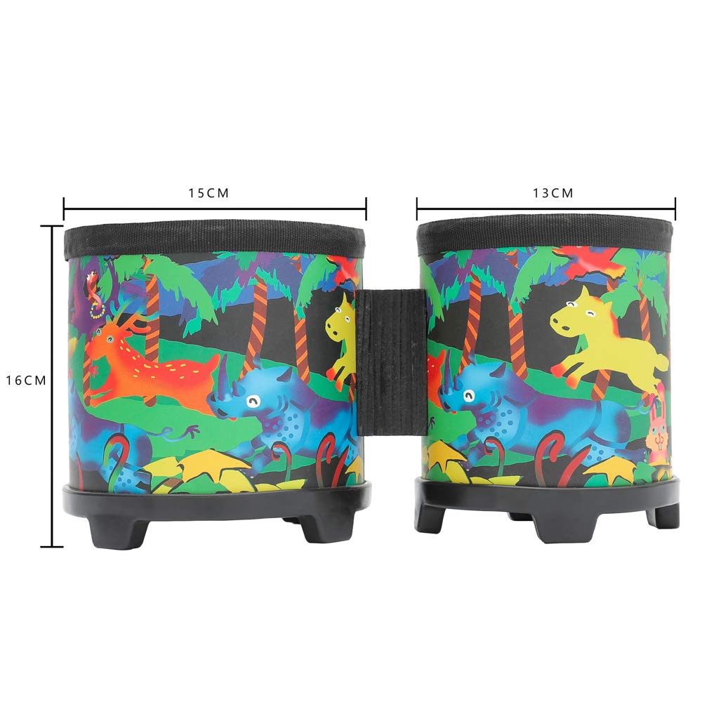 Tambor Bongo 5"-6" Ritmo Club para Niños Instrumento de - Imagen 5