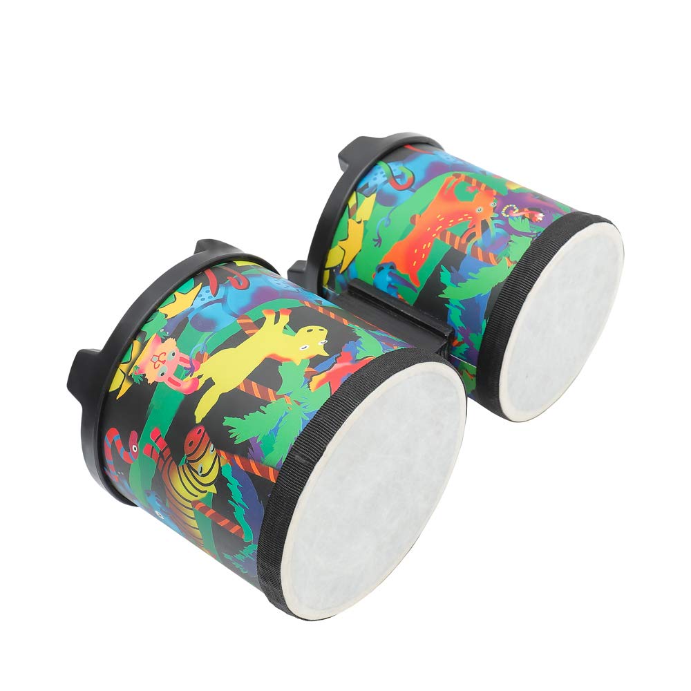 Tambor Bongo 5"-6" Ritmo Club para Niños Instrumento de - Imagen 8