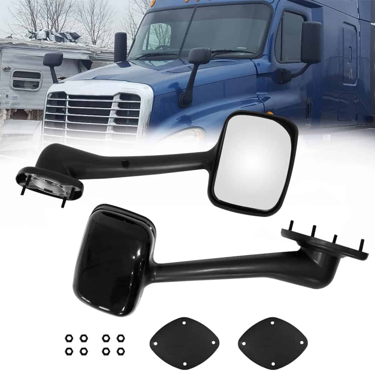 Espejos del capó Aostirmotor 2PCS para Freightliner