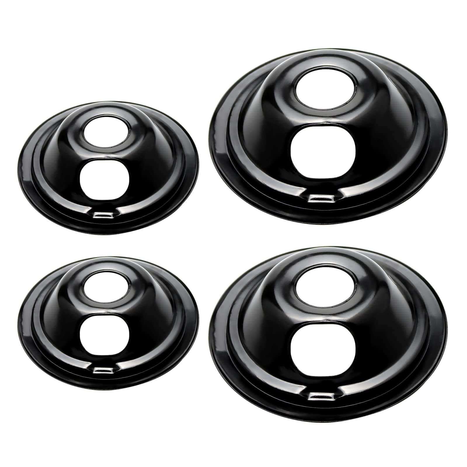 Beaquicy WB31M19 WB31M20 Juego de 4 bandejas de goteo para