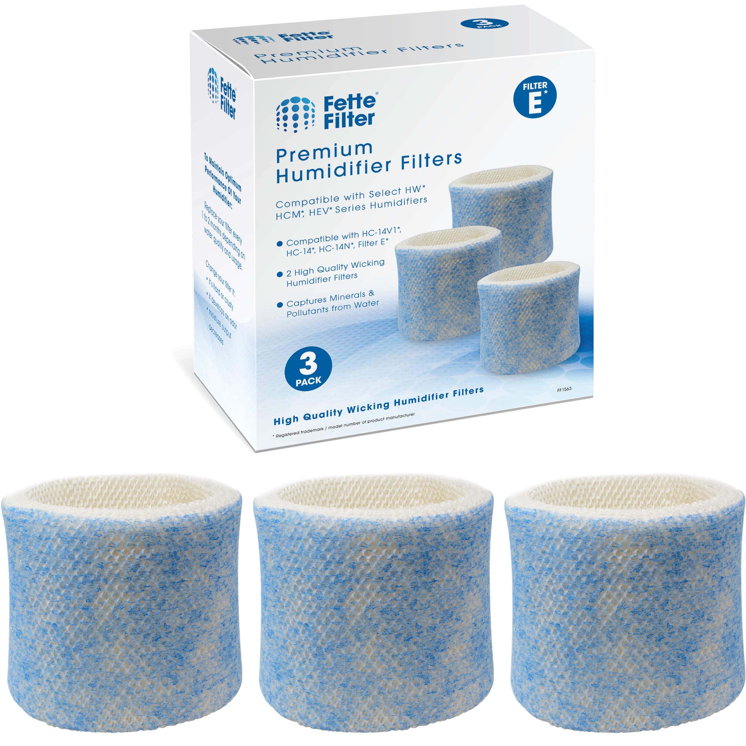 Fette Filter - Filtros de Malla Azul Mejorados Compatible