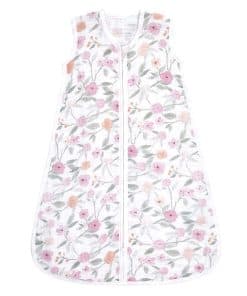 Bolsa de dormir para bebé aden + anais, muselina de algodón