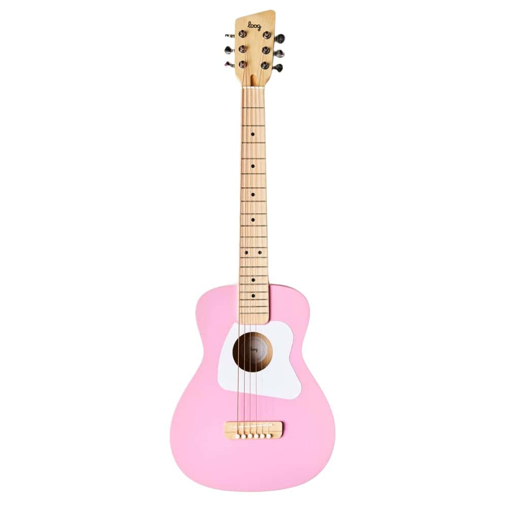 Guitarra acústica real para niños Loog Pro VI para
