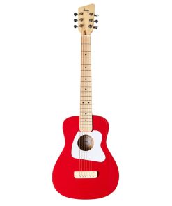 Guitarra acústica Loog Pro VI para niños -Rojo