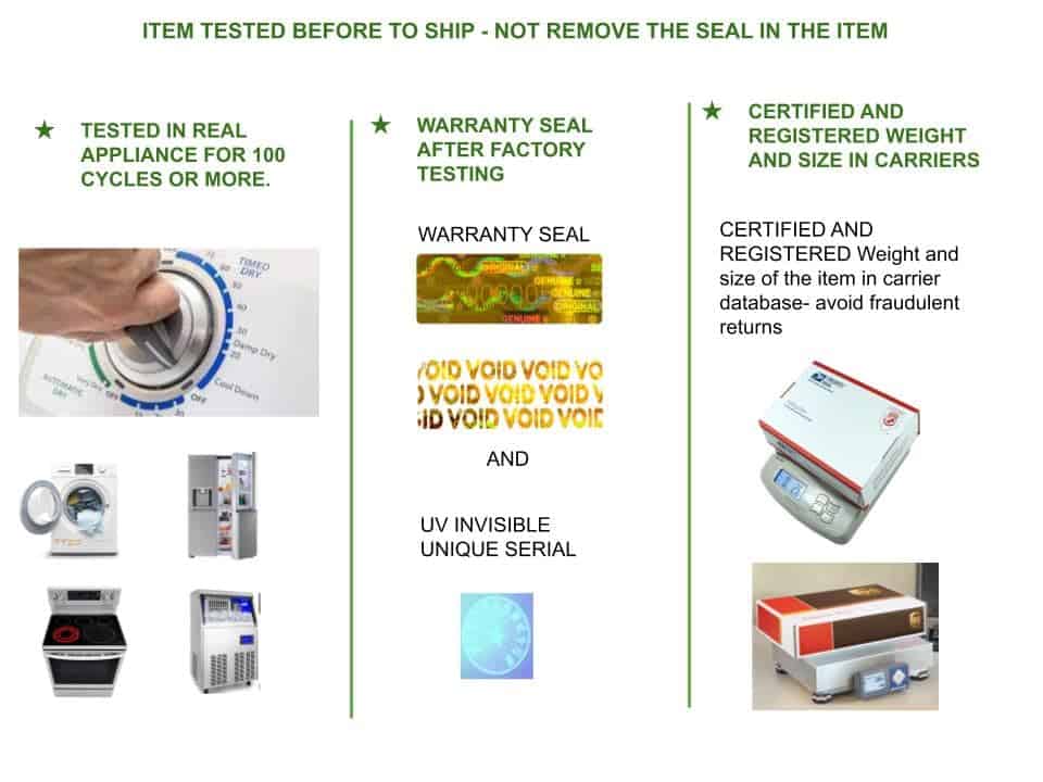 Interruptor de Bloqueo de Puerta para Lavadora Compatible - Imagen 7