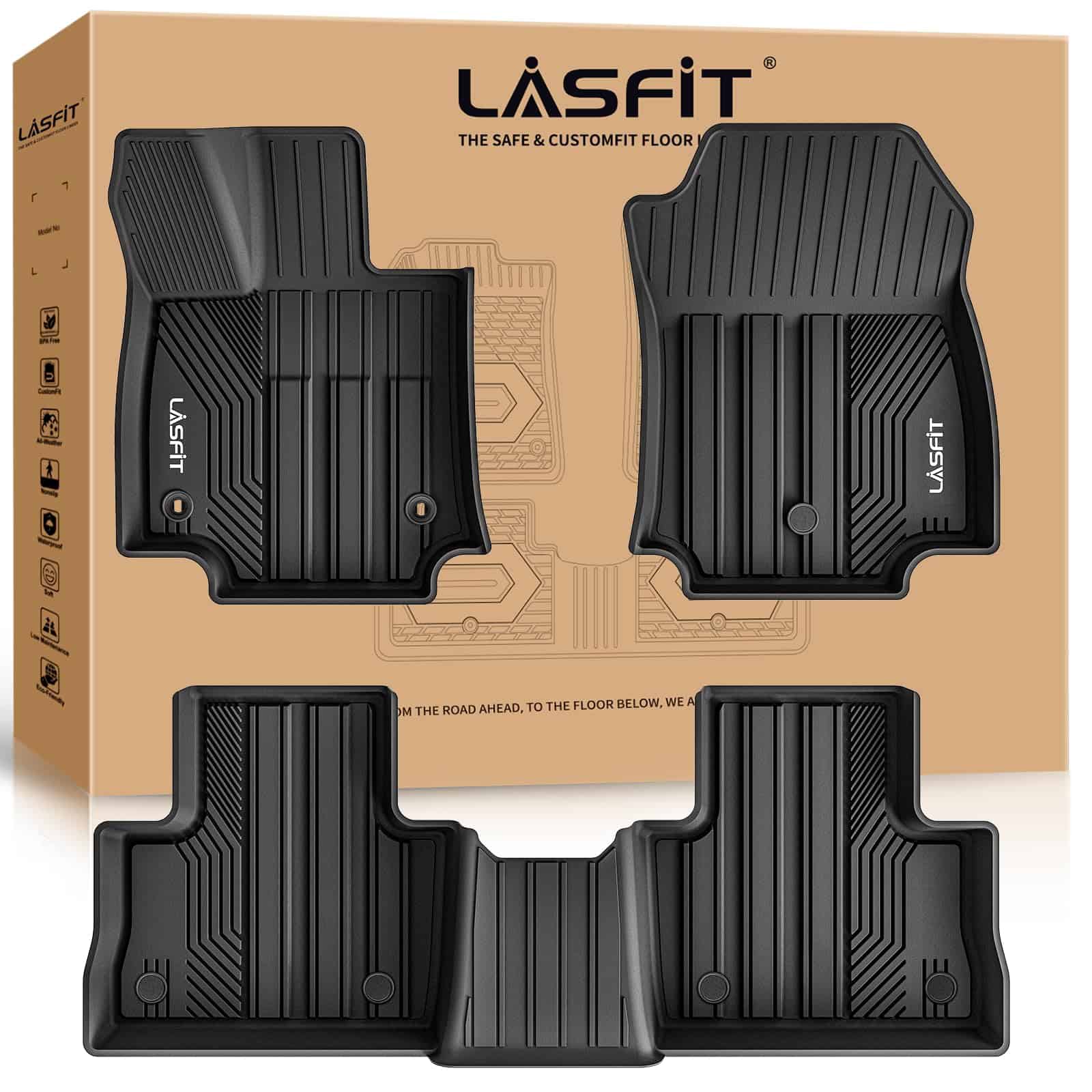 Tapetes LASFIT para Toyota RAV4 2019-2024 (Incluye Hibrido)