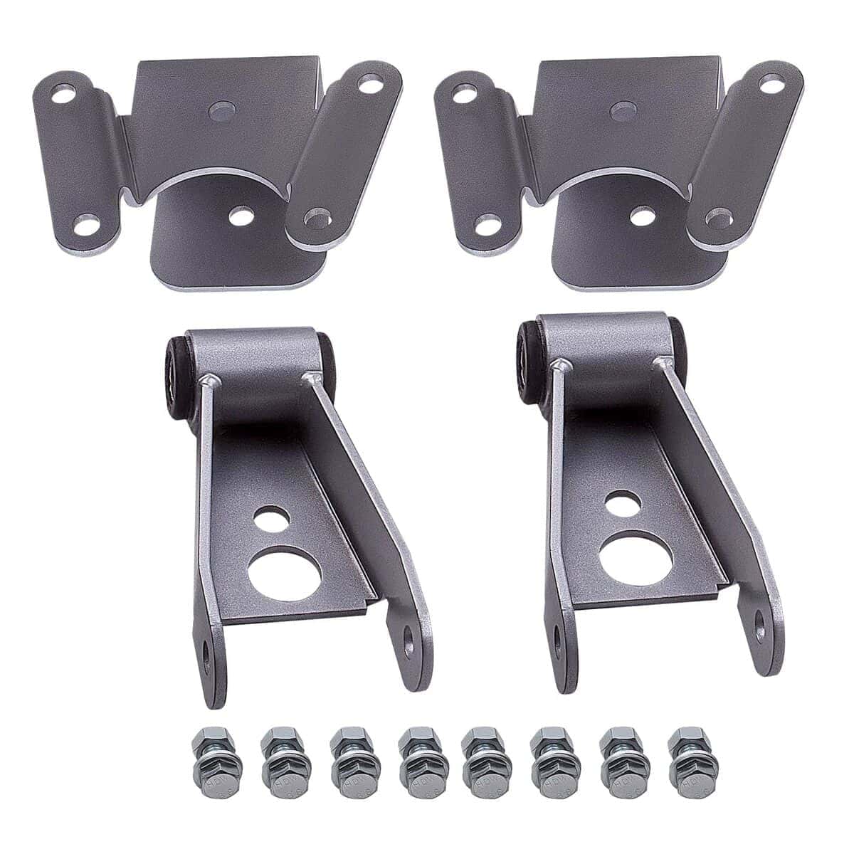 Kit de bajada de 4" con soportes y abrazaderas, Kits de