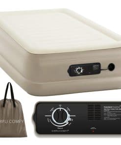 Colchón de Aire Inflable Simpli Comfy 18" Twin con Bomba