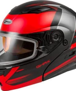 Casco de nieve modular con doble visera GMAX GM-01S (Negro