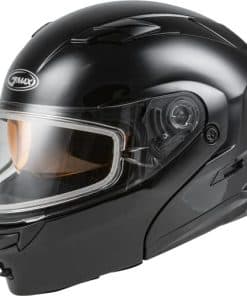 Casco de nieve modular con doble lente GMAX GM-01S (Negro,