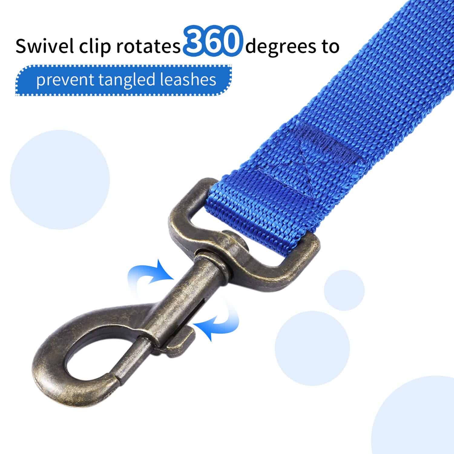 Correa larga para perros HIKISS para entrenamiento de - Imagen 6