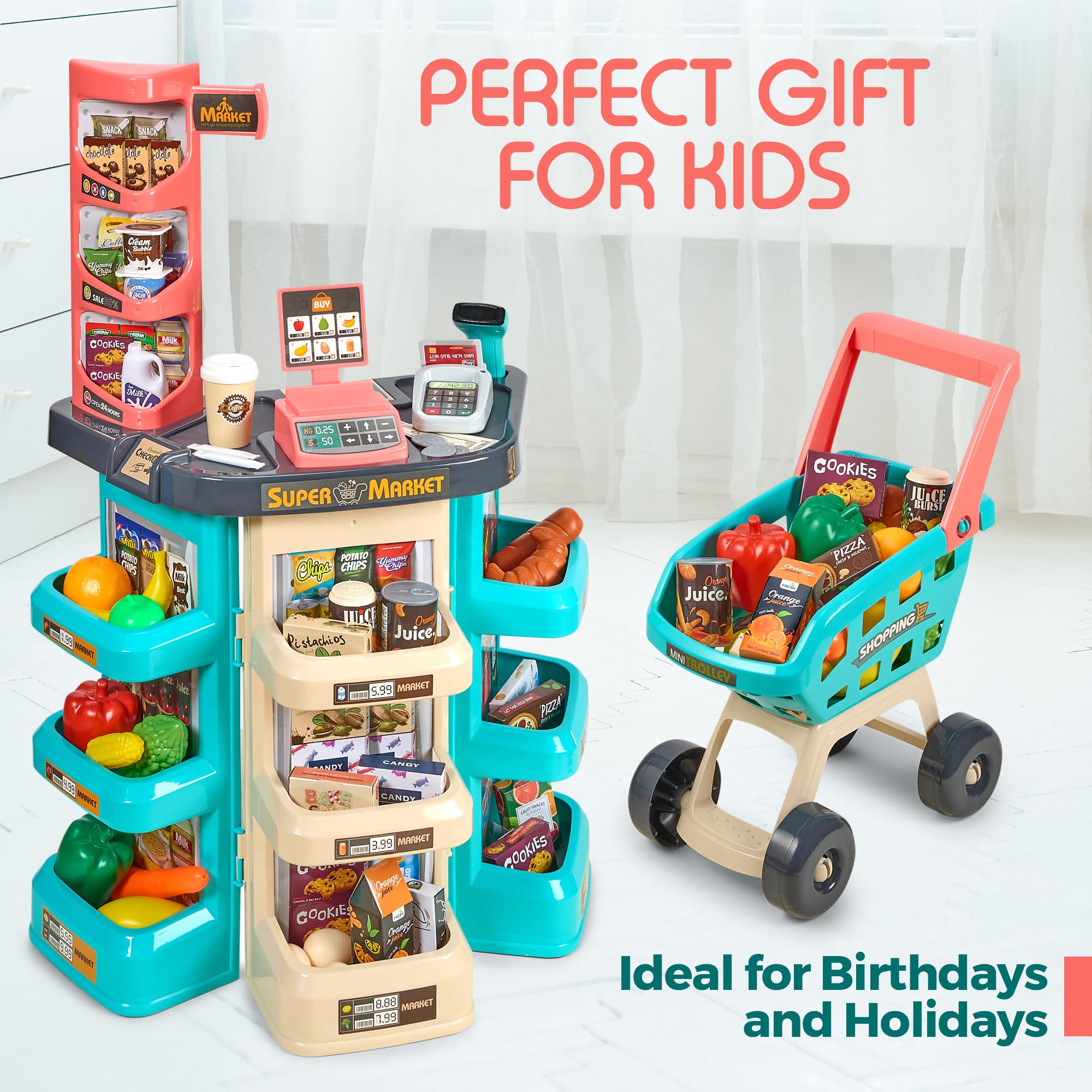 Set de Supermercado para Niños con Escáner - Juego de - Imagen 10