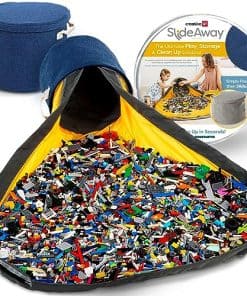 Organizador de almacenamiento de juguetes y tapete de juego