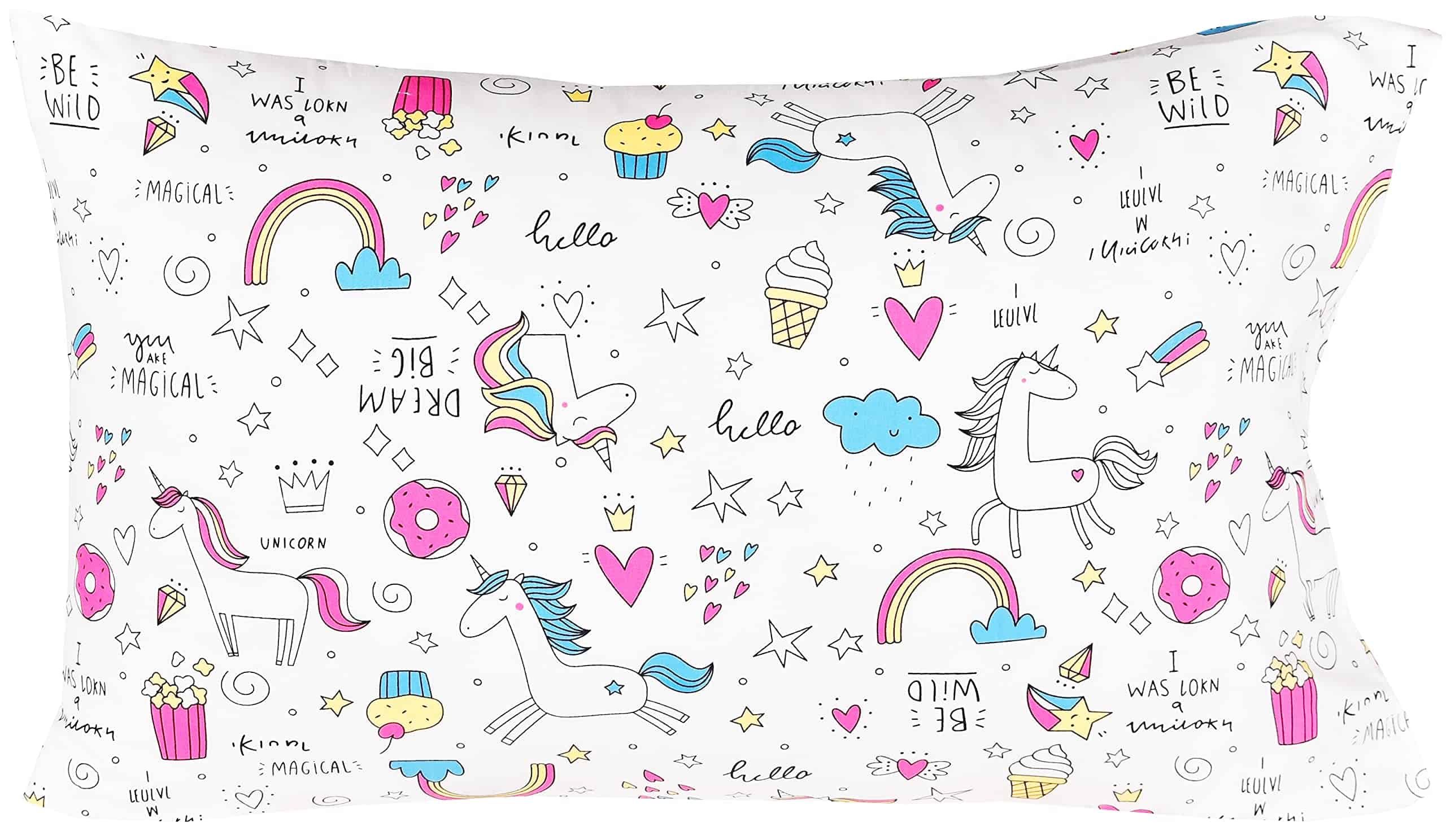 Juego de sábanas de cama gemela de unicornio con diseño de - Imagen 5