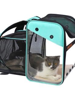Mochila Transportadora para Mascotas, PVC Transparente