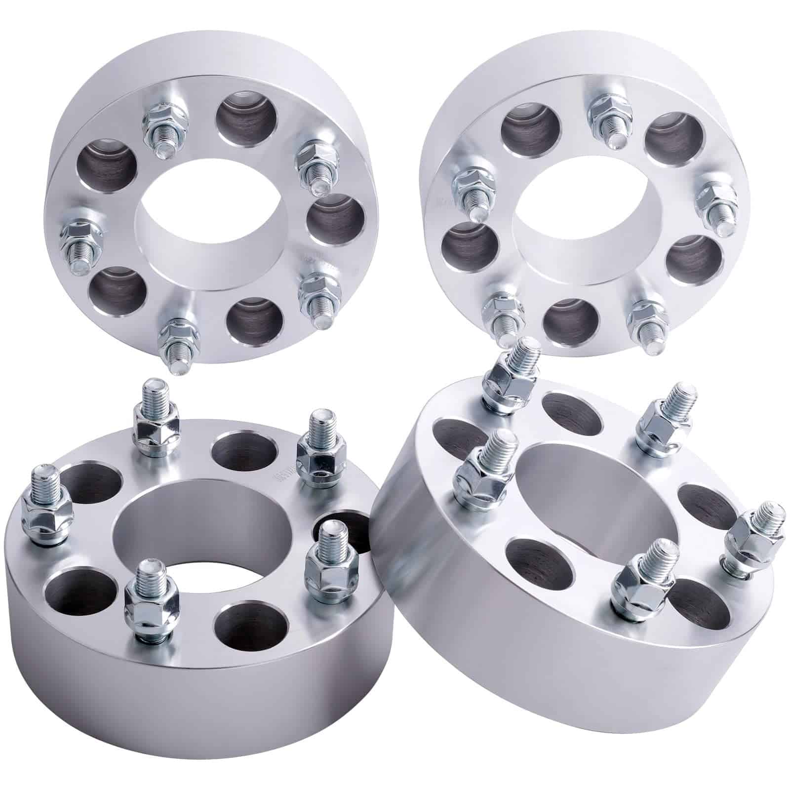 DCVAMOUS 4PC 5x4.75 a 5x5 Adaptadores de Rueda 2 Pulgadas