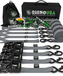 Juego de Correas de Amarre con Trinquete RHINO USA,