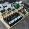 Tablero de Pedales de Efectos para Guitarra de Madera con