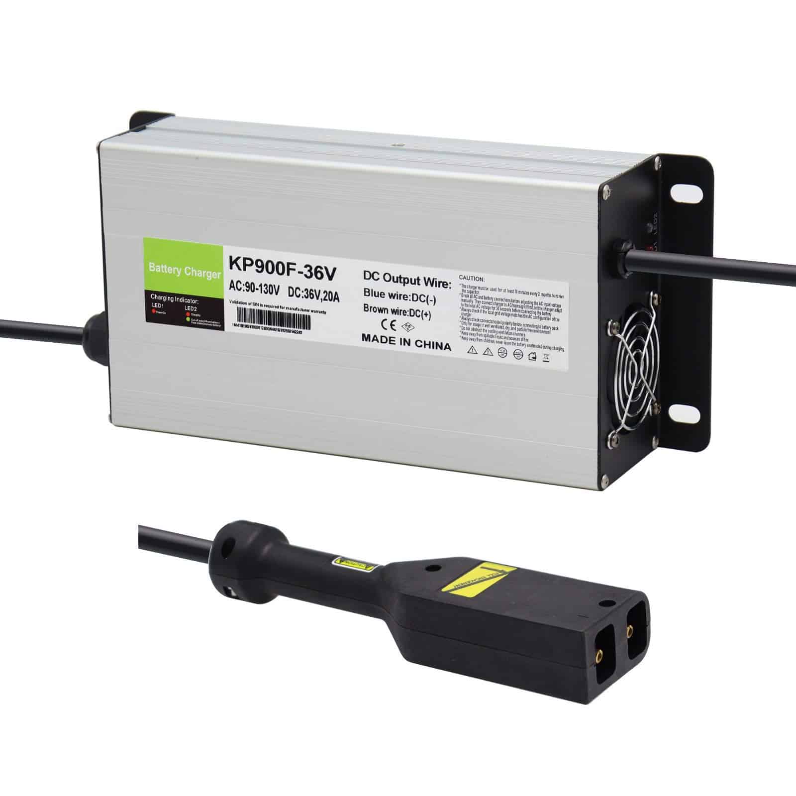 Cargador de batería para carrito de golf 36V 20A para EZGO