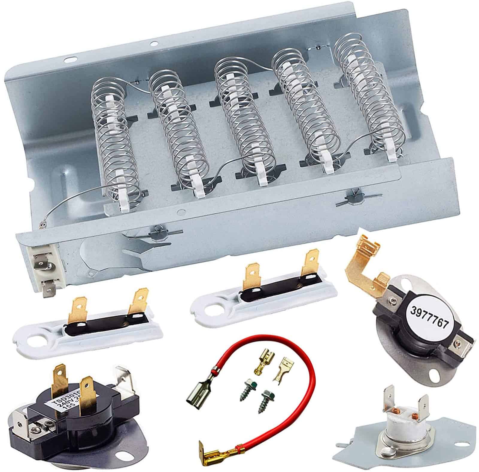 Elemento Calefactor de Secadora 279838 para Whirlpool