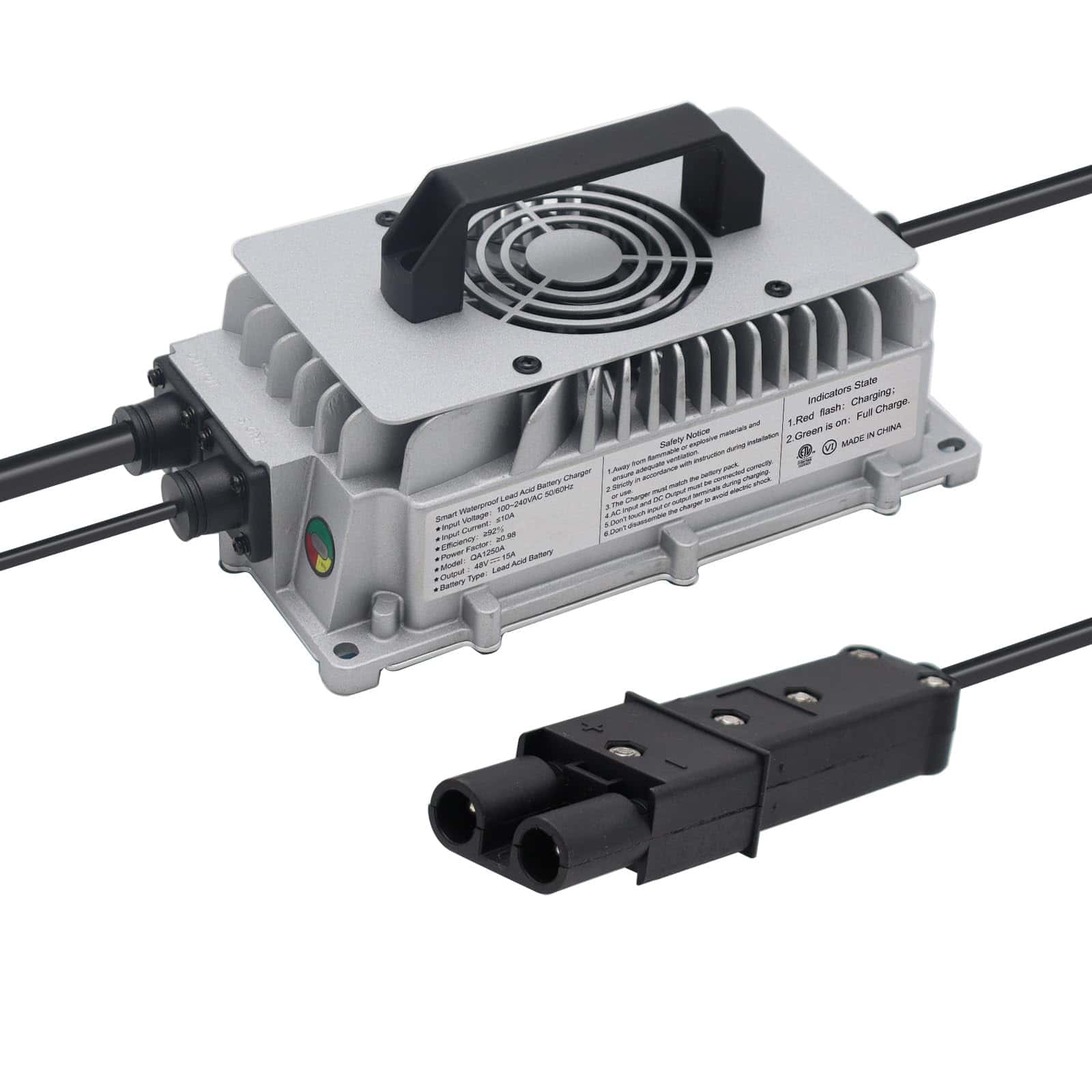 Cargador de Batería para Carrito de Golf 48V 15A para Carro