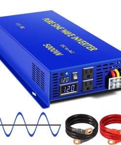 Inversor de Onda Sinusoidal Pura XYZ INVT 5000 Watt 12V DC
