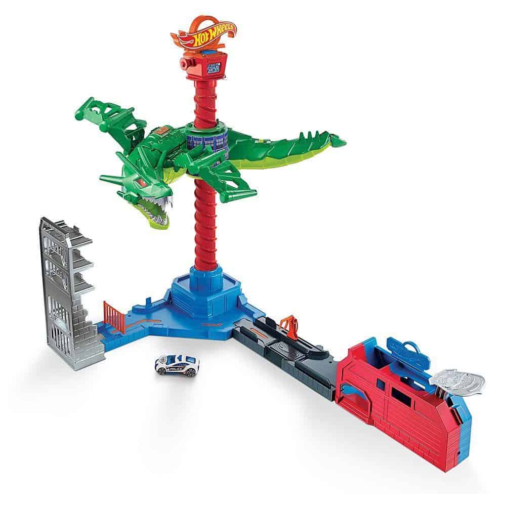 Hot Wheels Air Attack Dragon, Play Set - Imagen 6