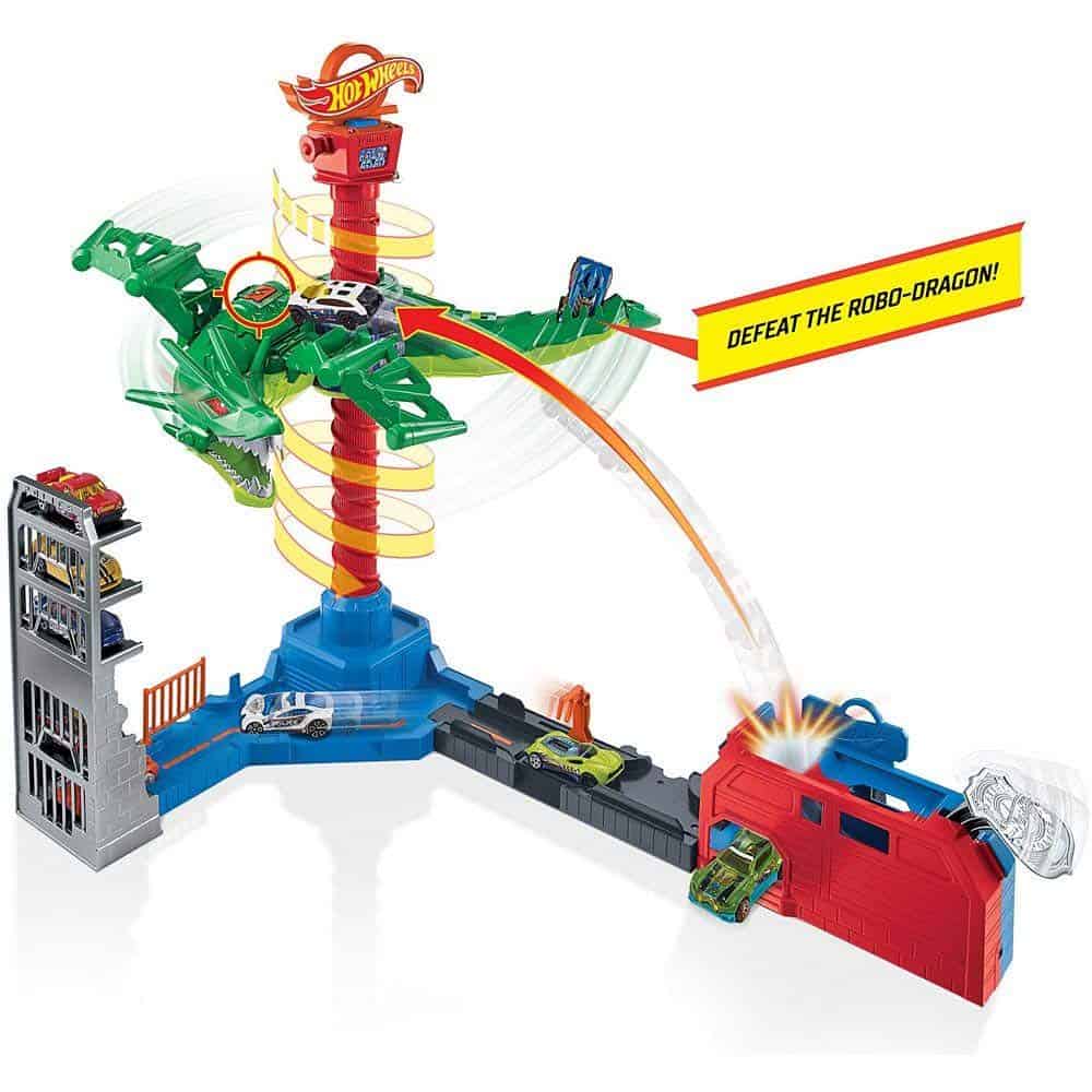 Hot Wheels Air Attack Dragon, Play Set