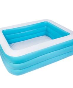 Piscina Inflable 66inX49inX18in para Nadar en Familia,